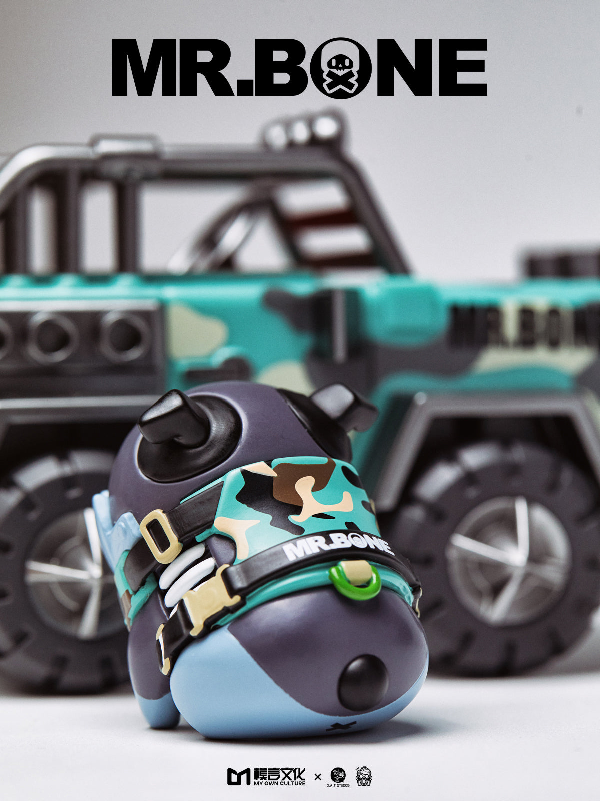 MR.BONE Camping zombie dogs Blind Box