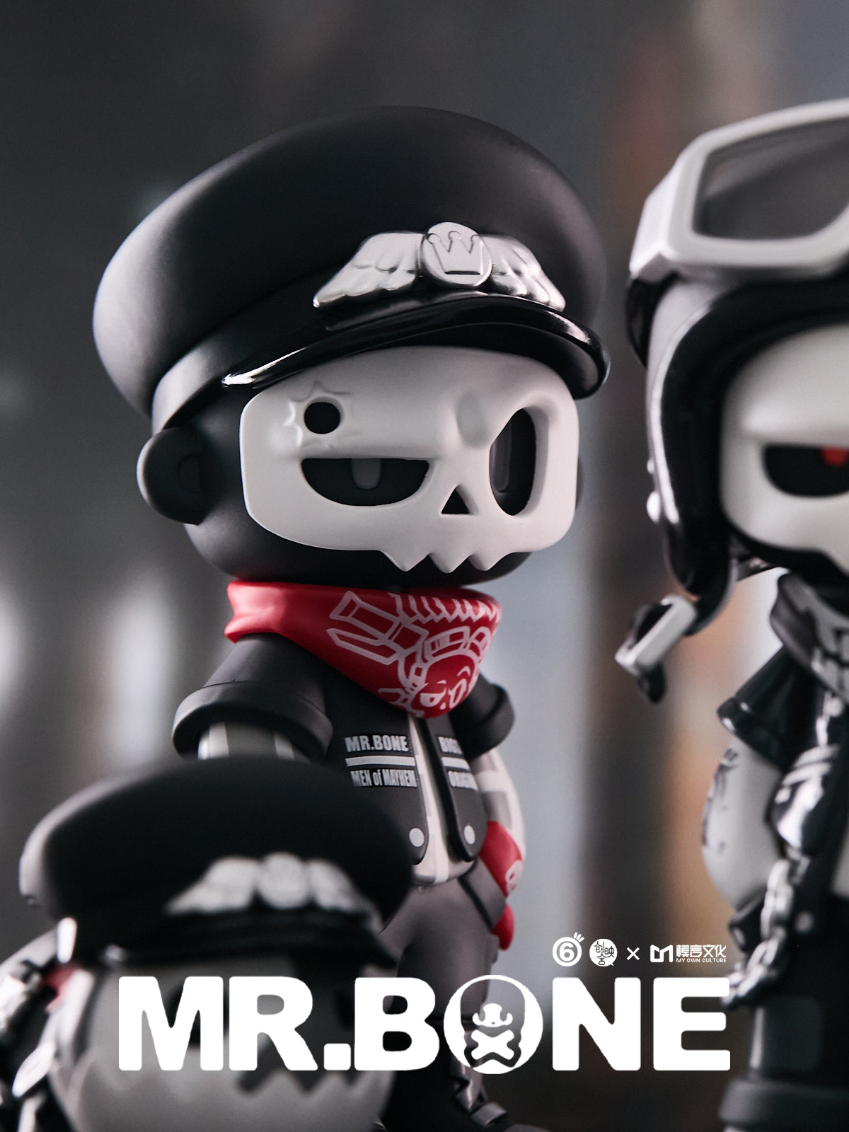 MR.BONE Moto rider (THE WILD ONE)