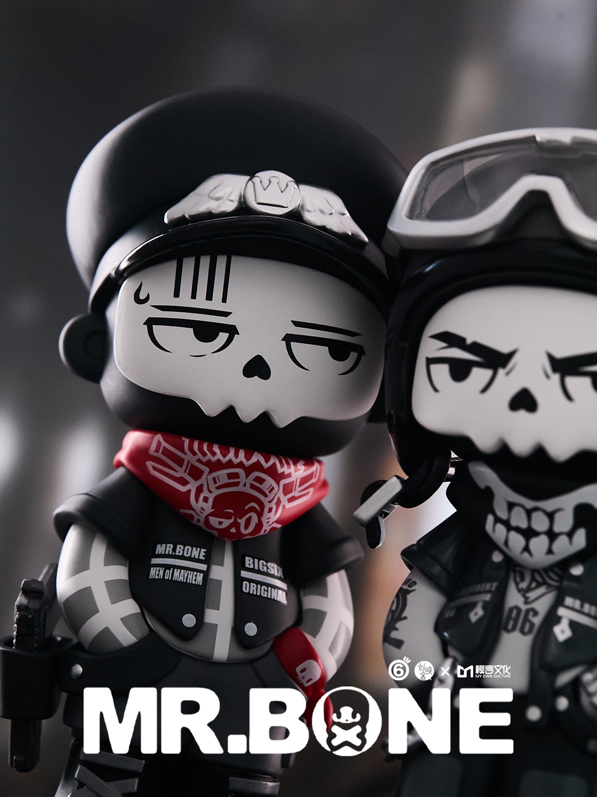 MR.BONE Moto rider (THE WILD ONE)