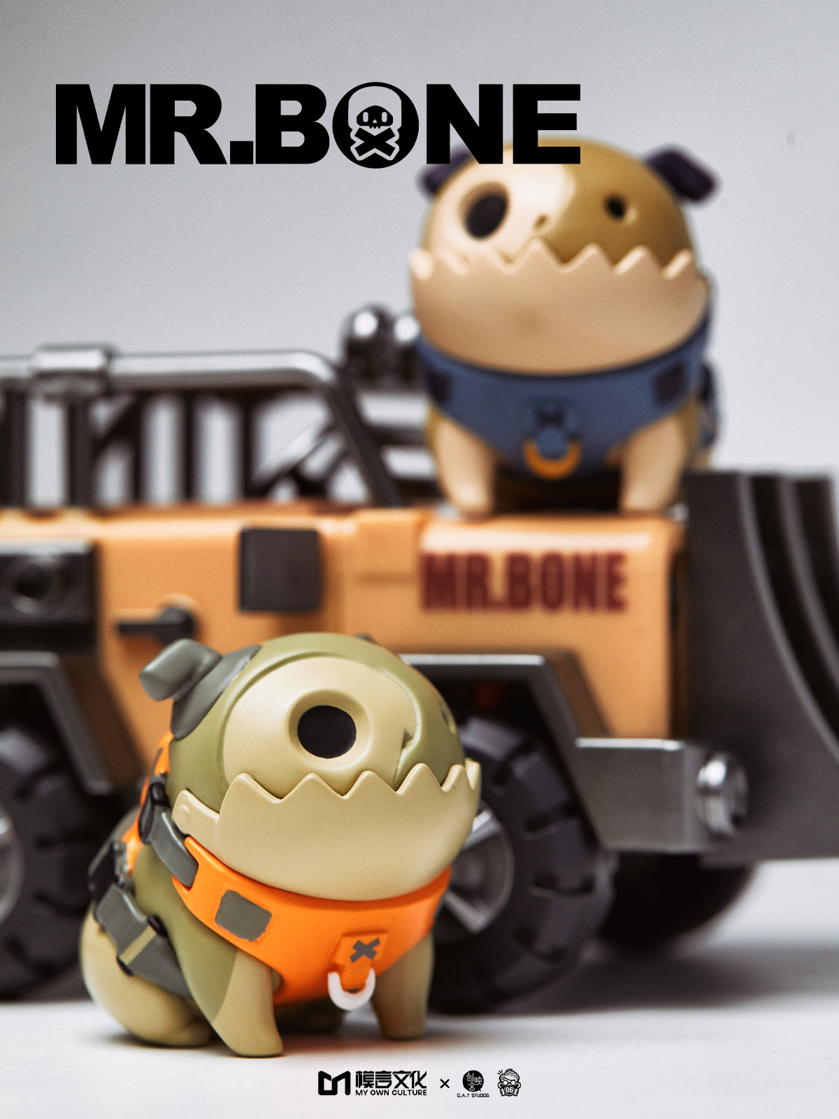 MR.BONE Camping zombie dogs Blind Box