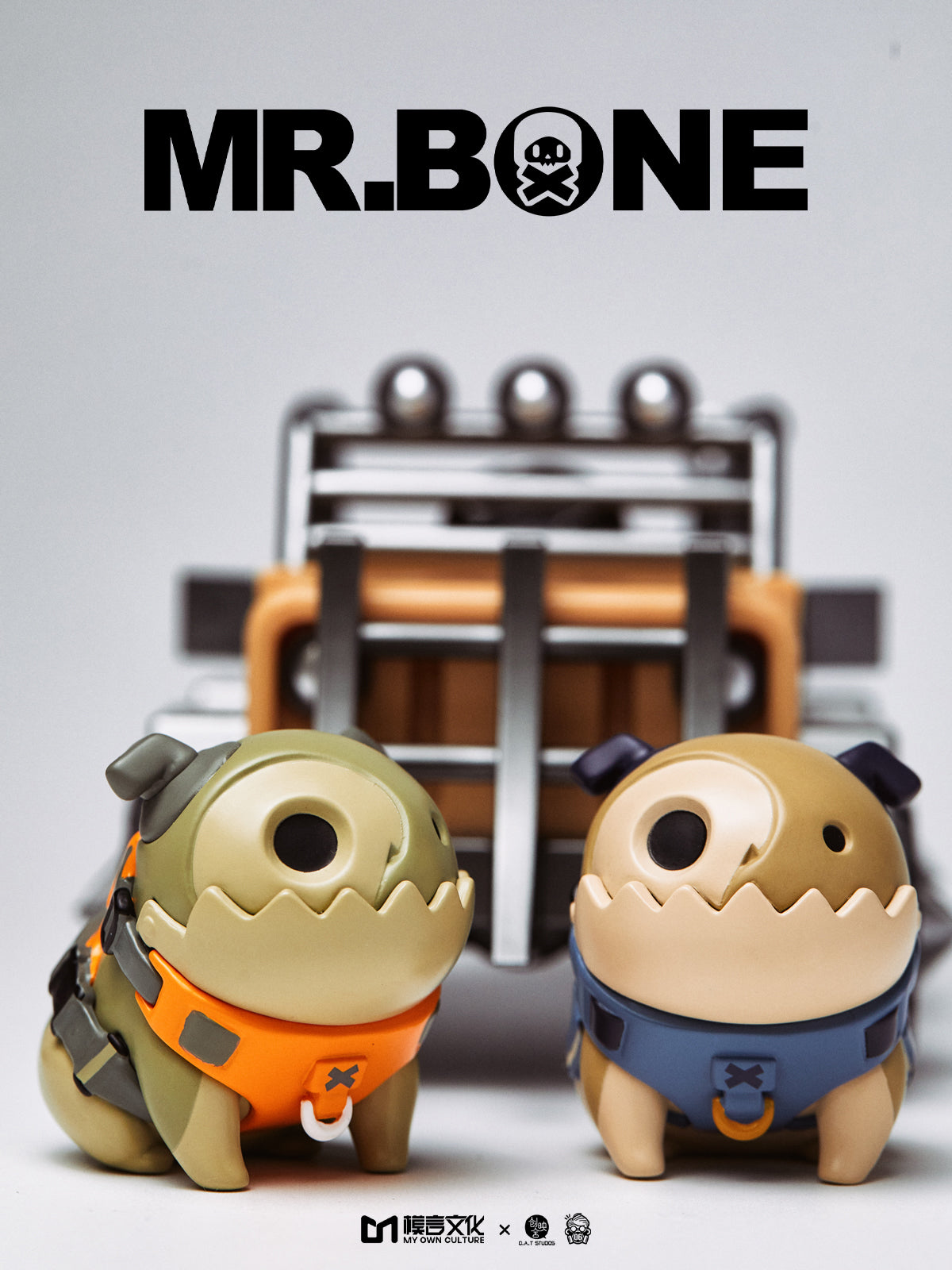 MR.BONE Camping zombie dogs Blind Box