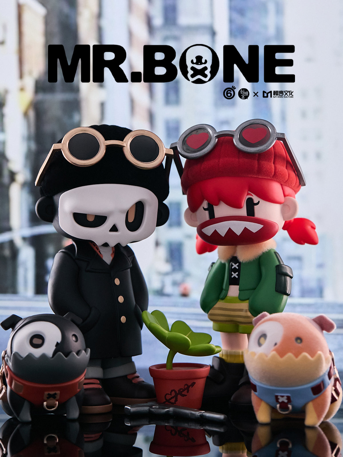 MR.BONE Moto rider (THE WILD ONE)