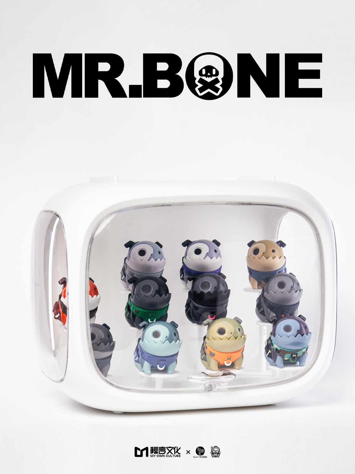 MR.BONE Camping zombie dogs Blind Box
