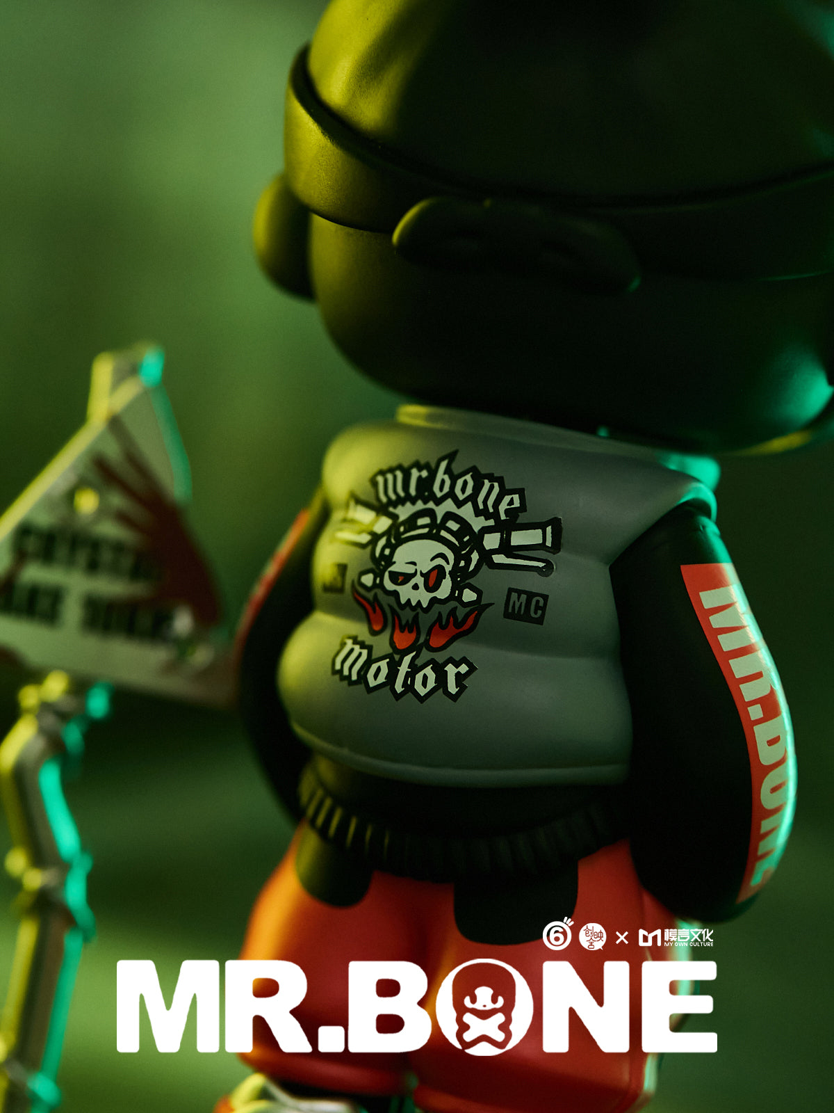 MR.BONE Moto rider (THE WILD ONE)