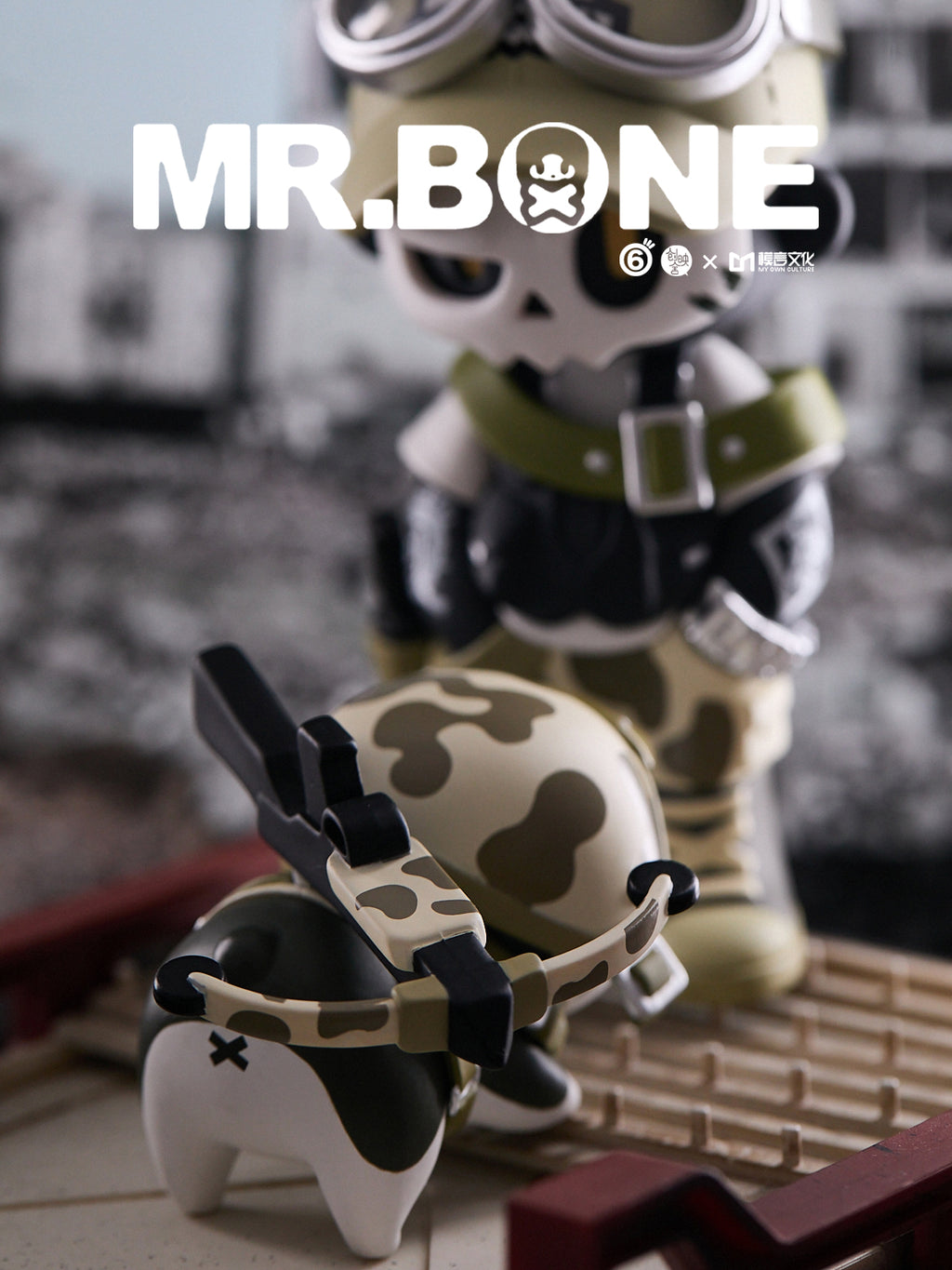 MR.BONE Moto rider (THE WILD ONE) (SET)