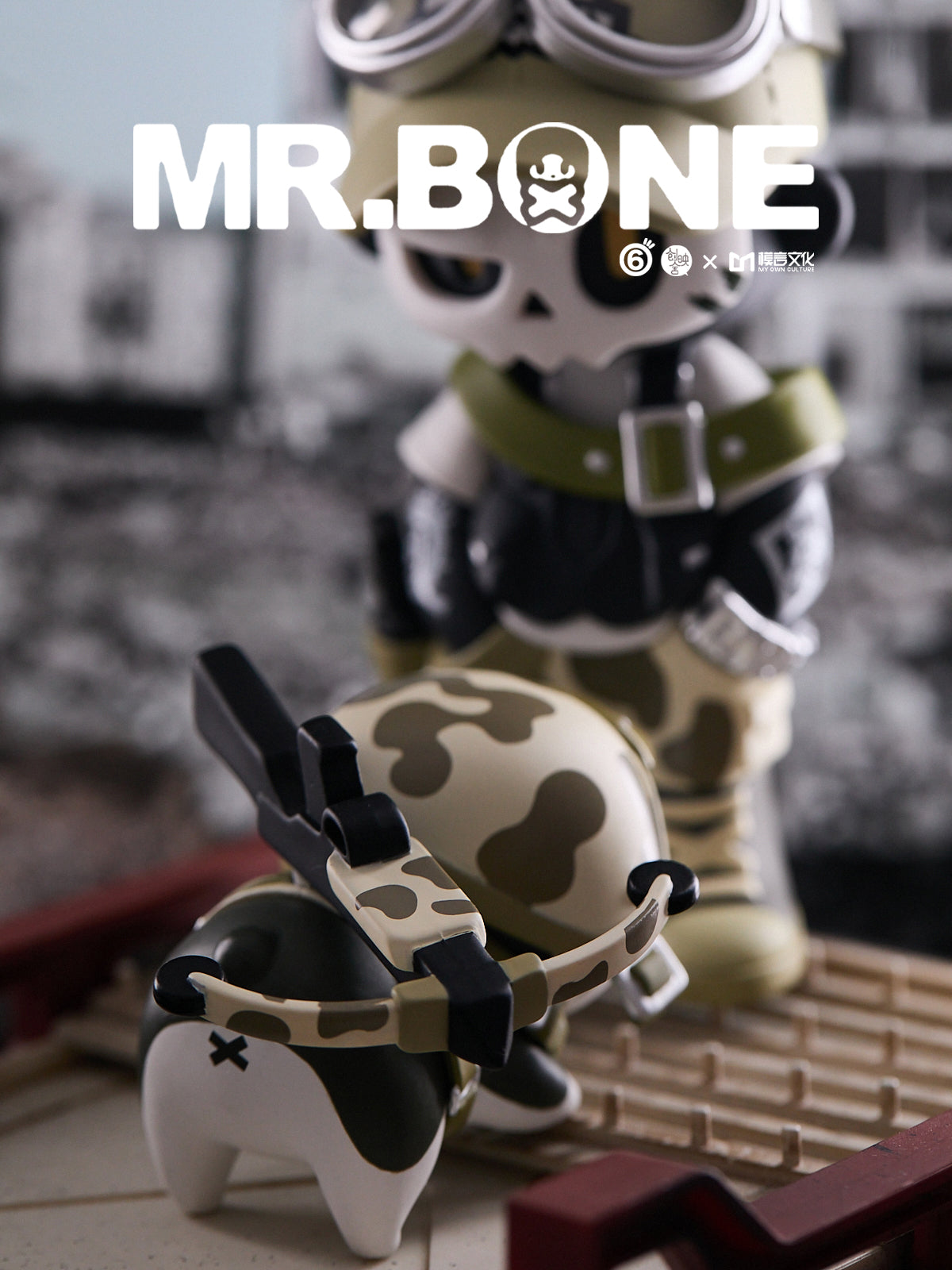 MR.BONE Moto rider (THE WILD ONE)
