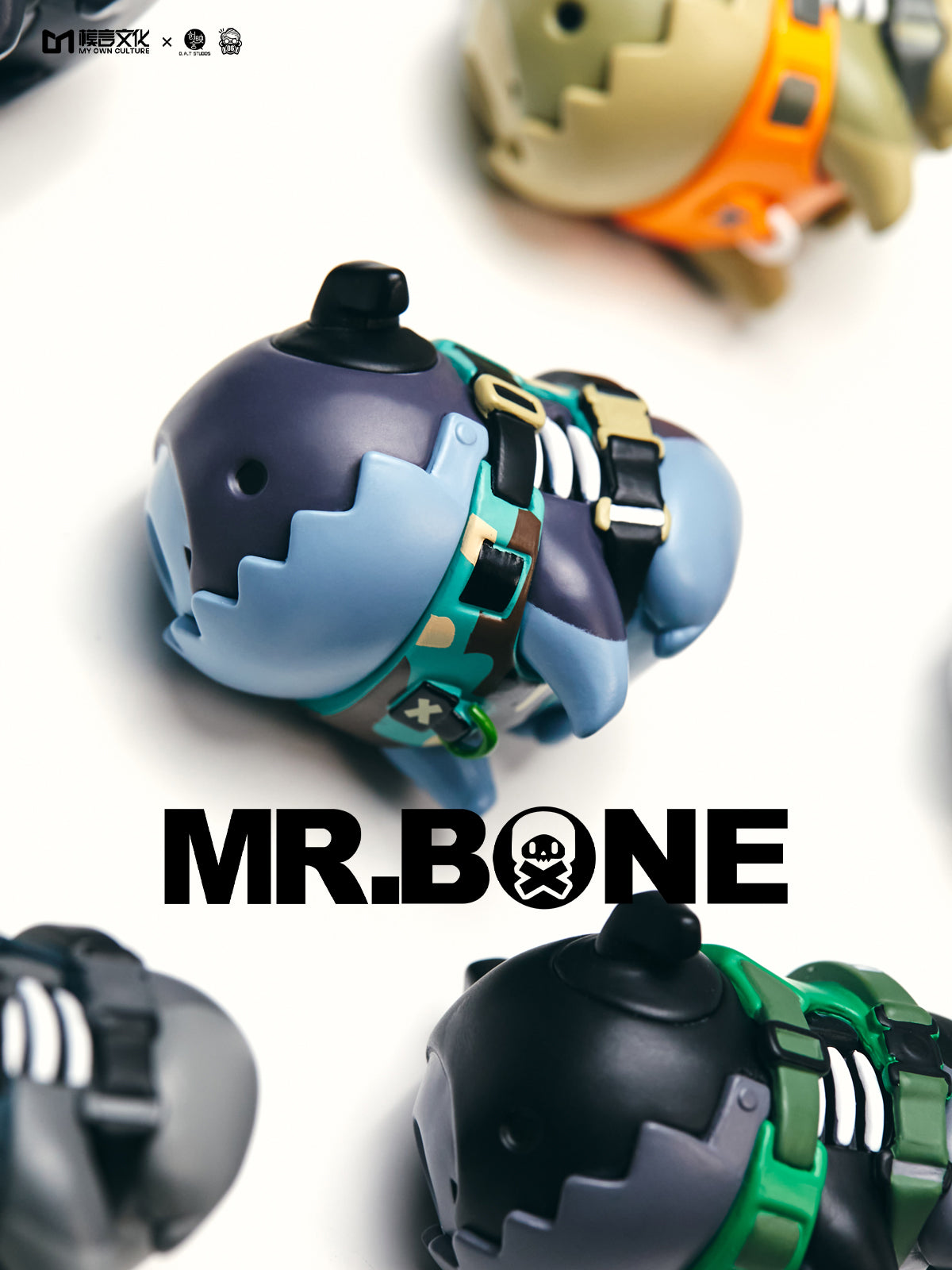 MR.BONE Camping zombie dogs Blind Box