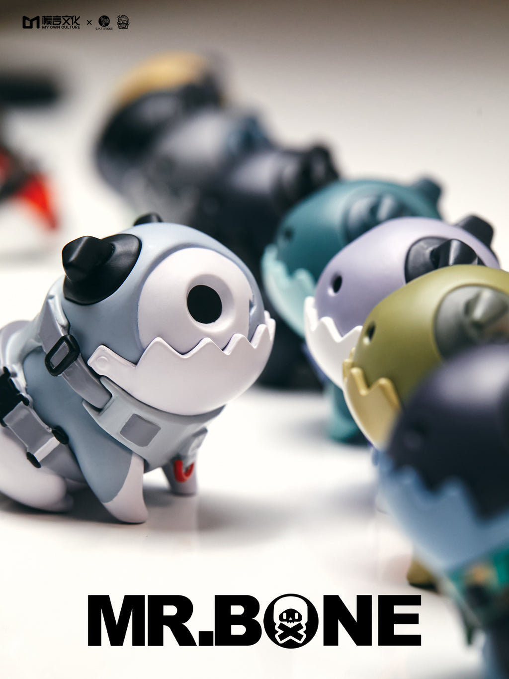 MR.BONE Camping zombie dogs Blind Box