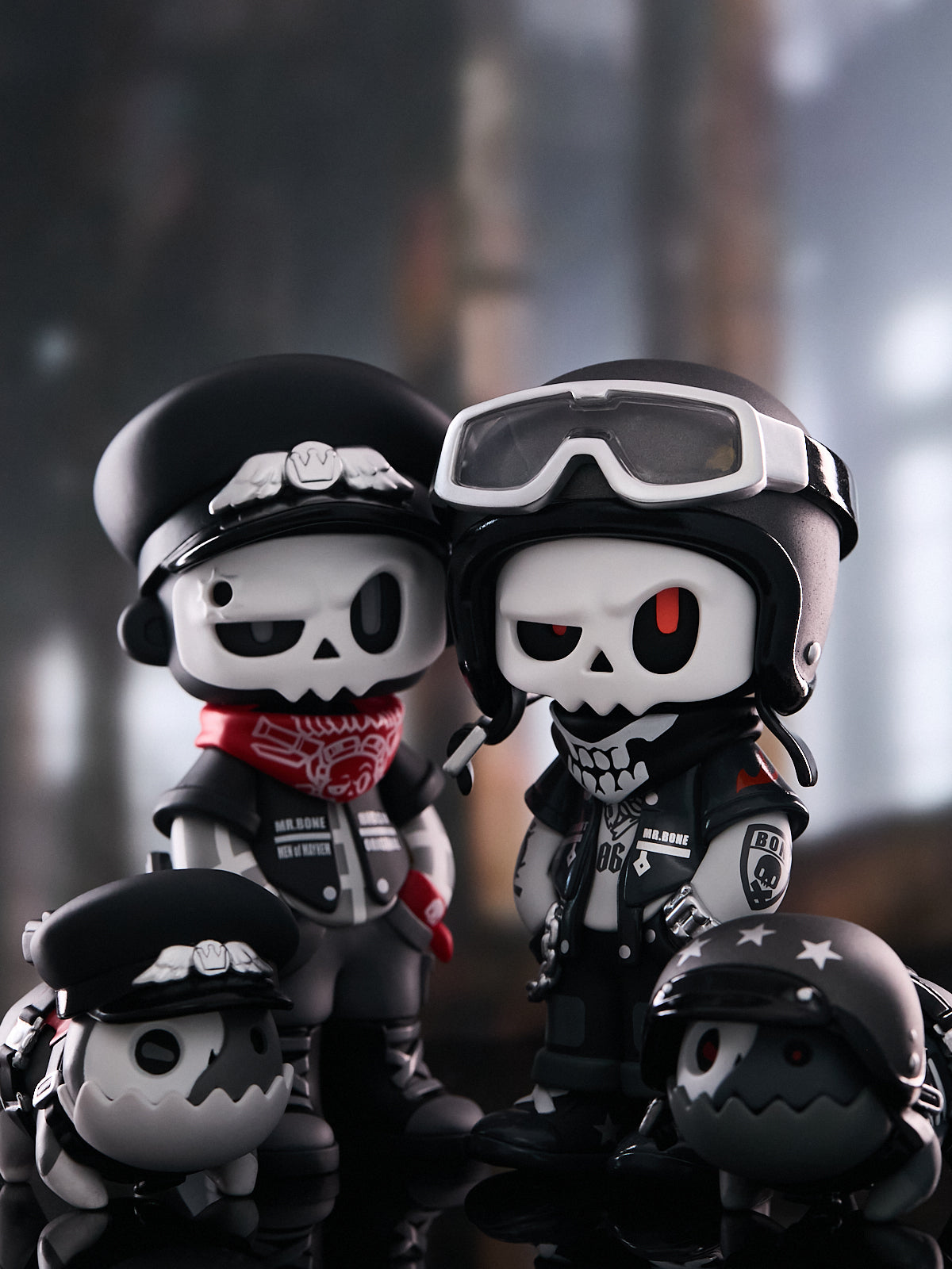 MR.BONE Moto rider (THE WILD ONE)