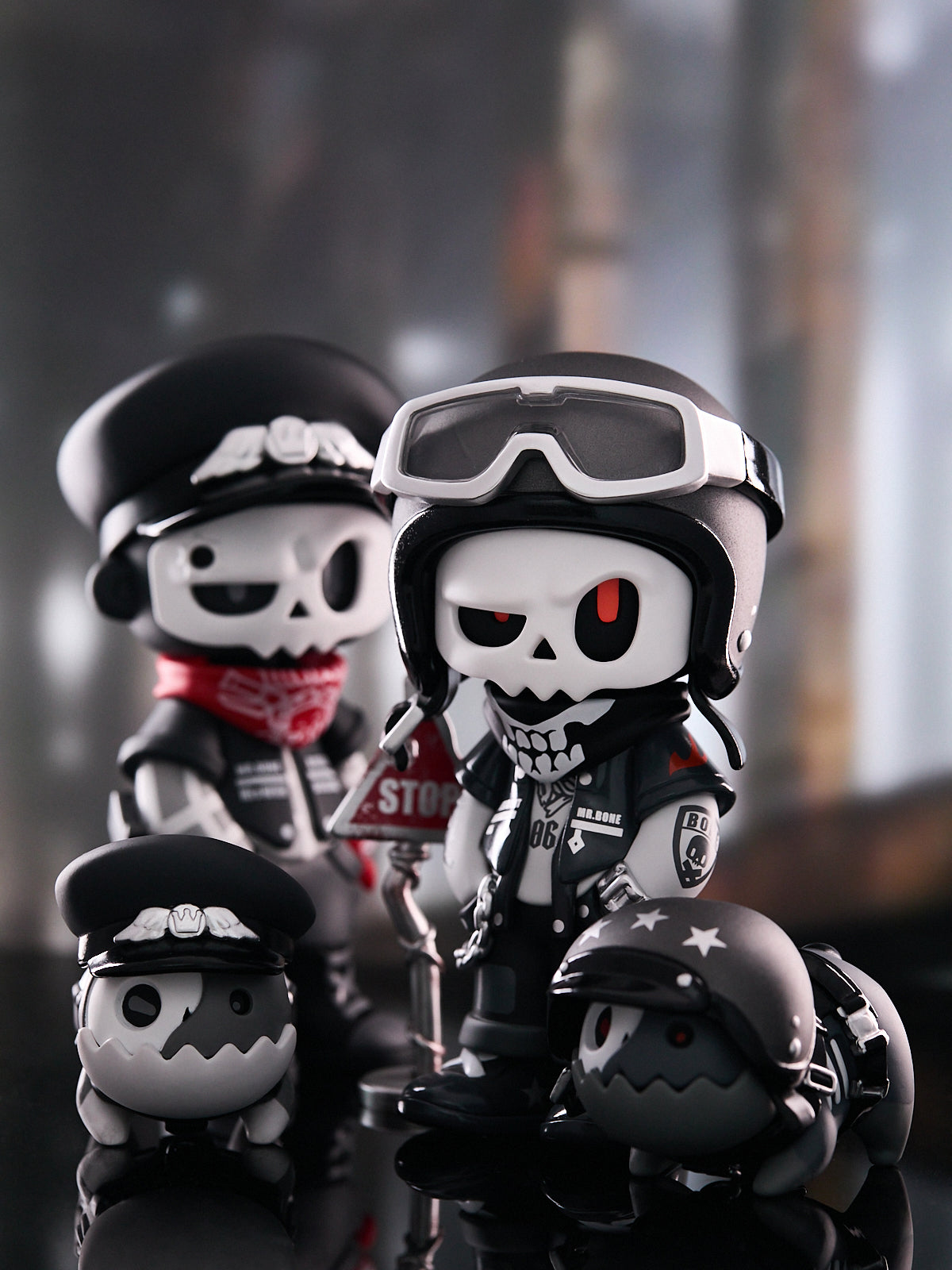 MR.BONE Moto rider (THE WILD ONE)