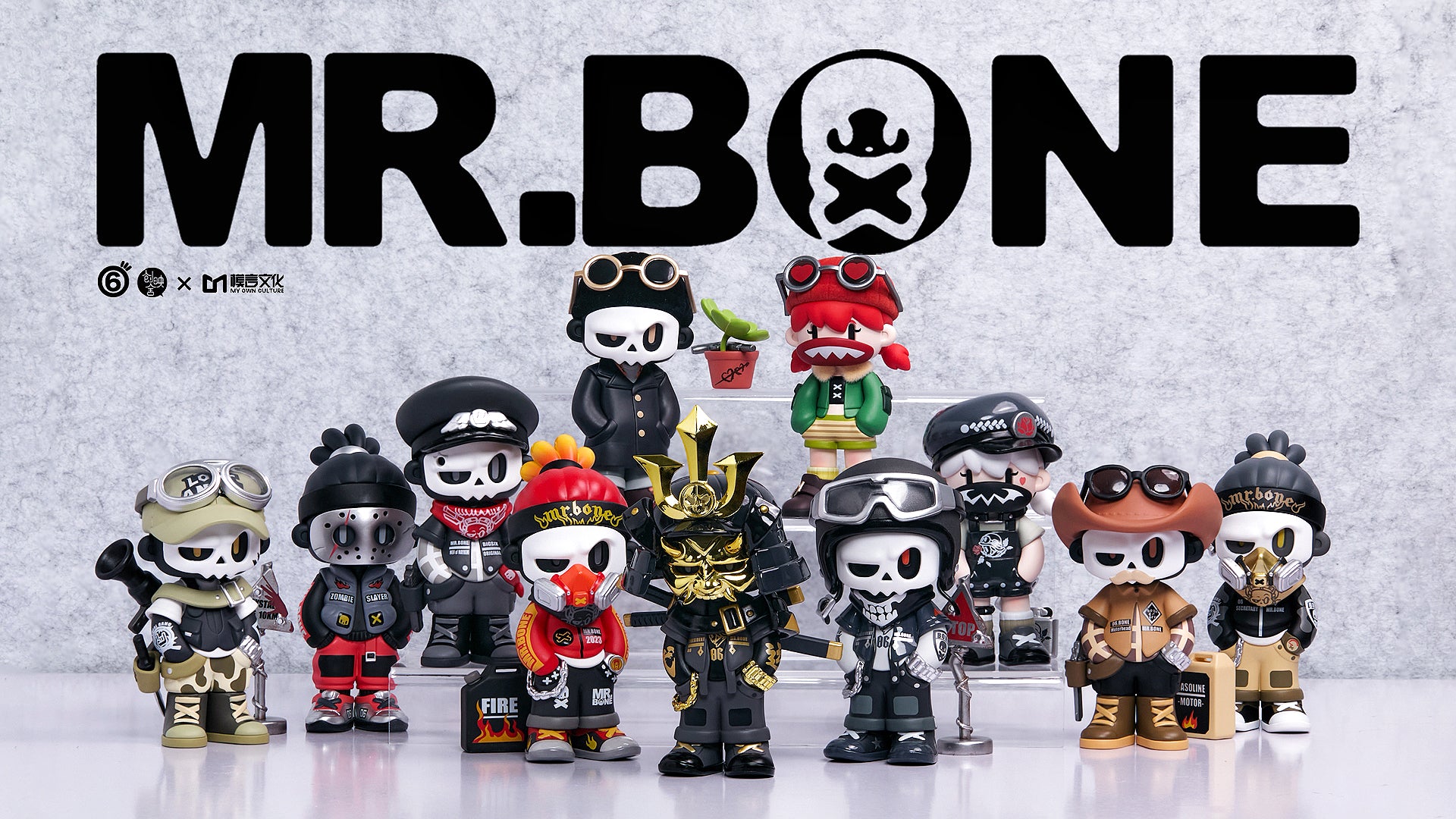 MR.BONE Moto rider (THE WILD ONE)