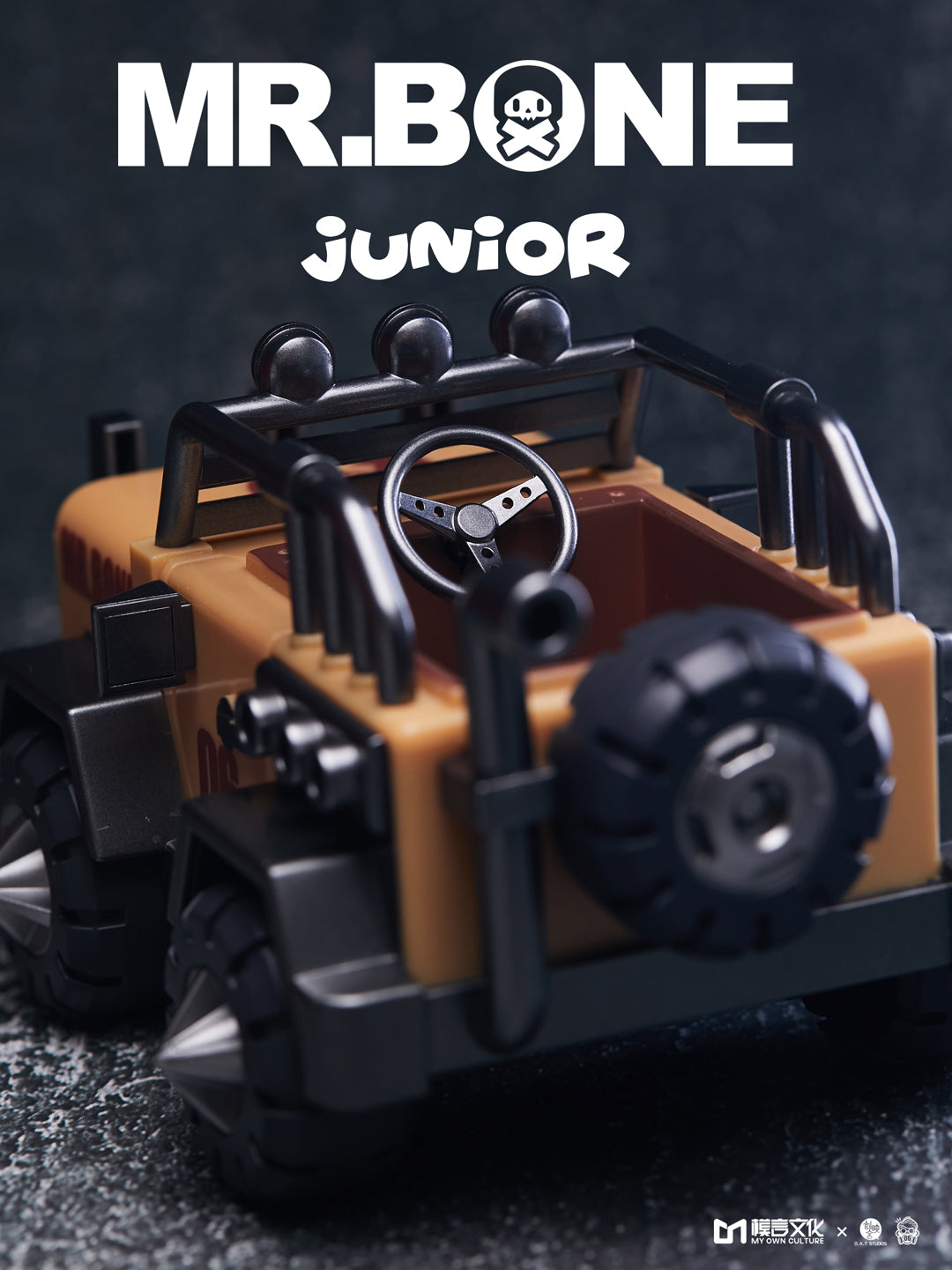 MR.BONE JR Vehicle - Crazy Jeep