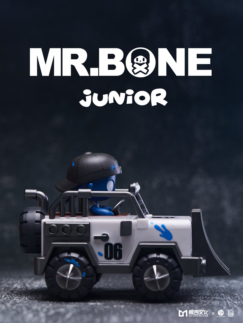 MR.BONE JR Vehicle - Crazy Jeep