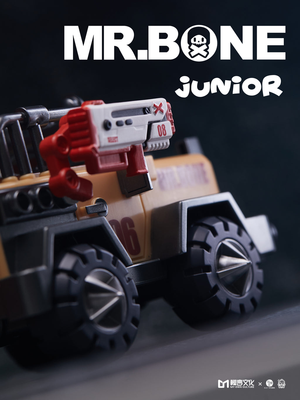 MR.BONE JR Vehicle - Crazy Jeep