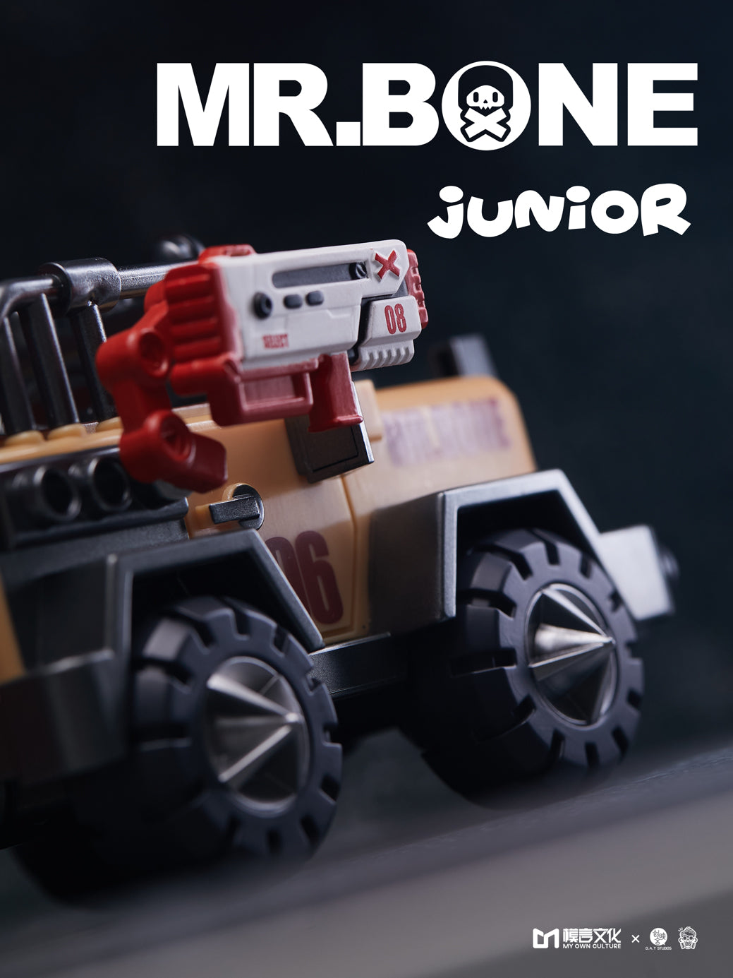 MR.BONE JR Vehicle - Crazy Jeep