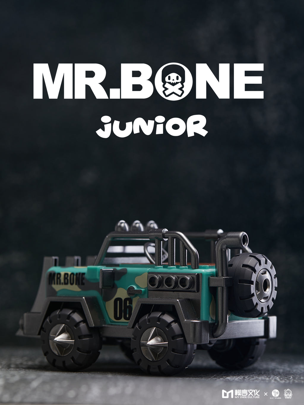 MR.BONE JR Vehicle - Crazy Jeep