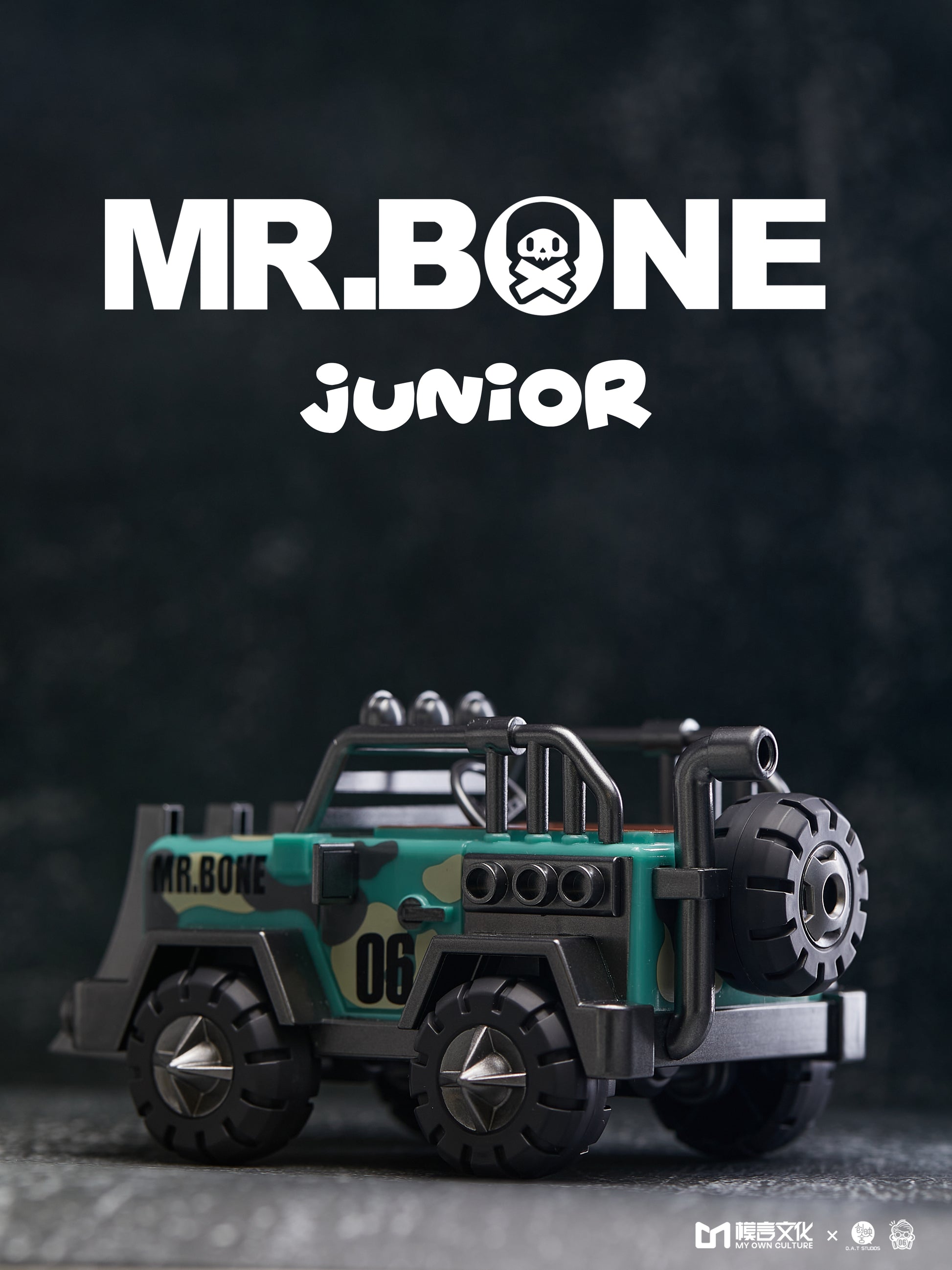 MR.BONE JR Vehicle - Crazy Jeep