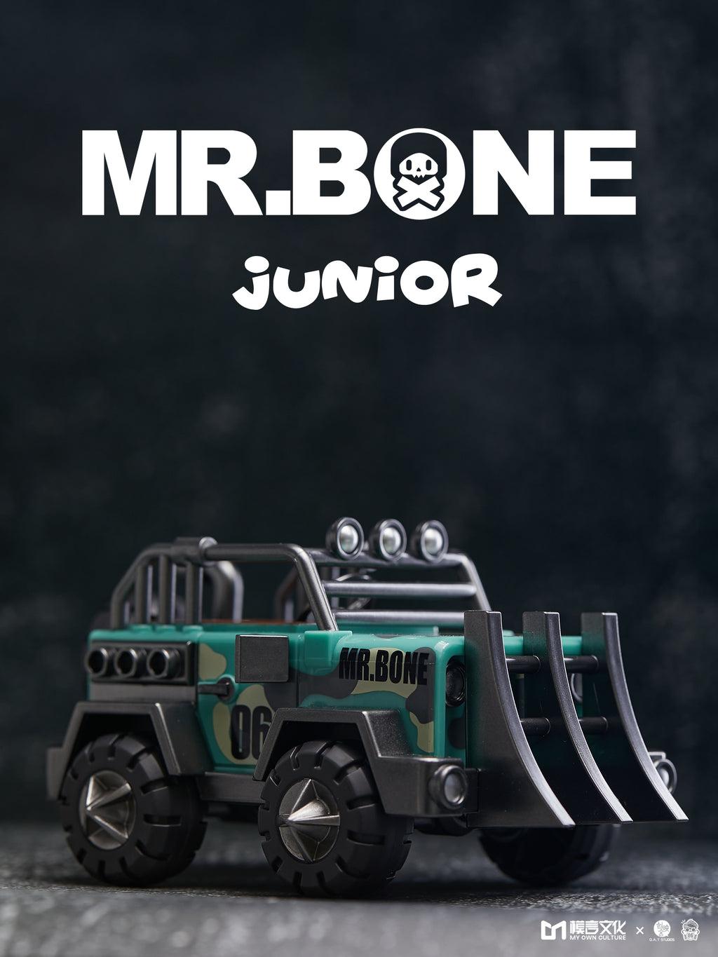 MR.BONE JR Vehicle - Crazy Jeep