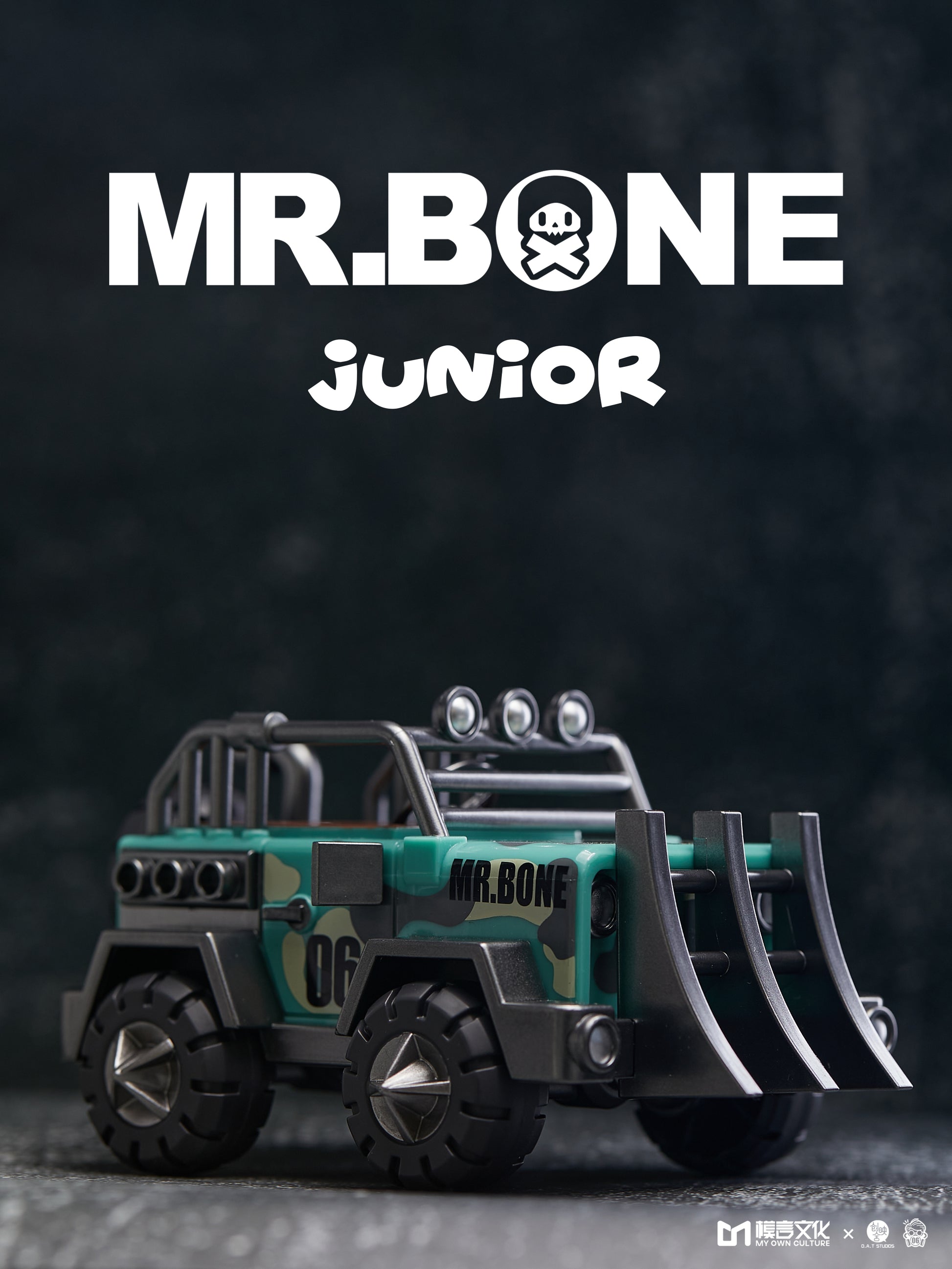 MR.BONE JR Vehicle - Crazy Jeep
