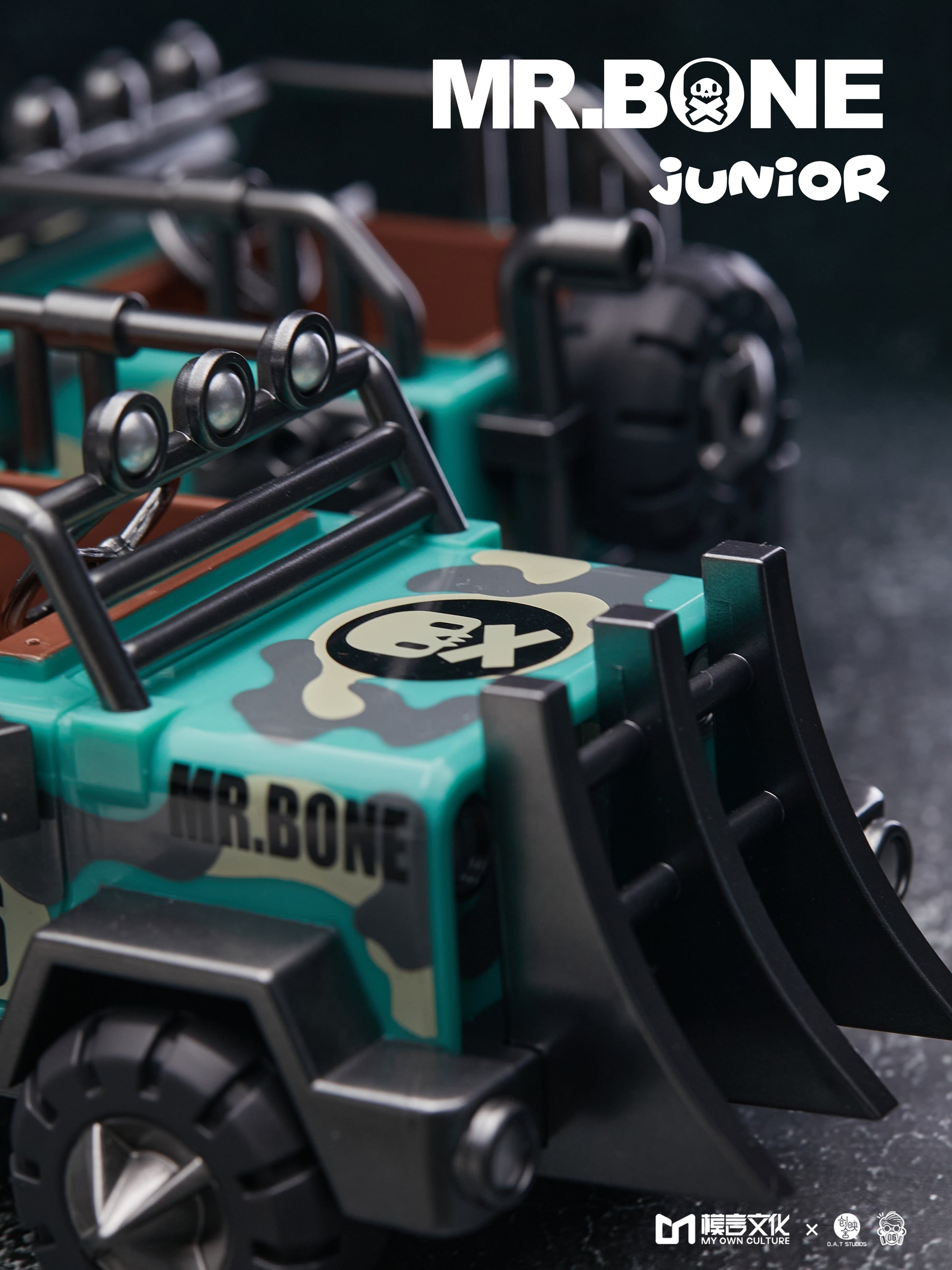 MR.BONE JR Vehicle - Crazy Jeep