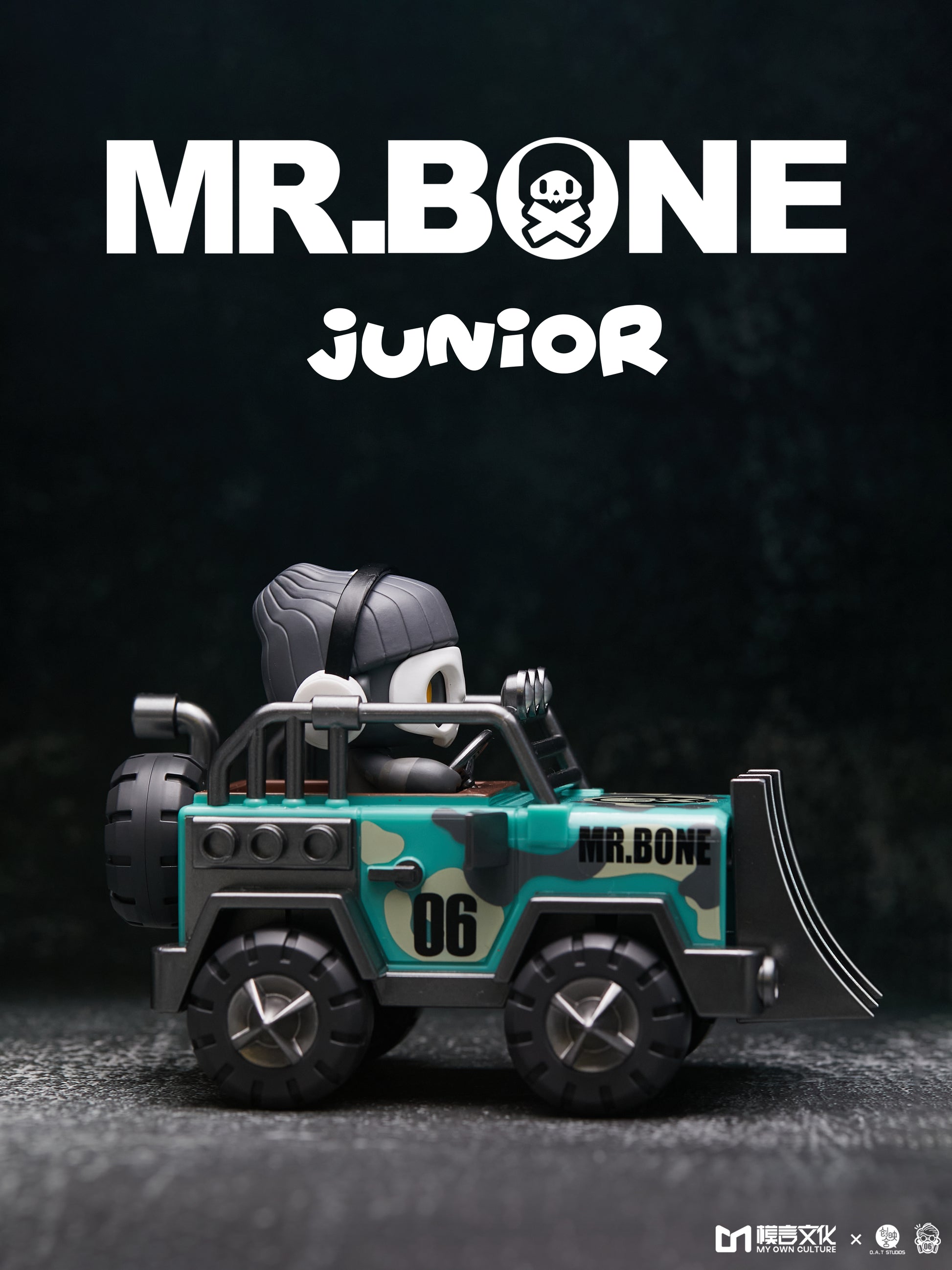 MR.BONE JR Vehicle - Crazy Jeep