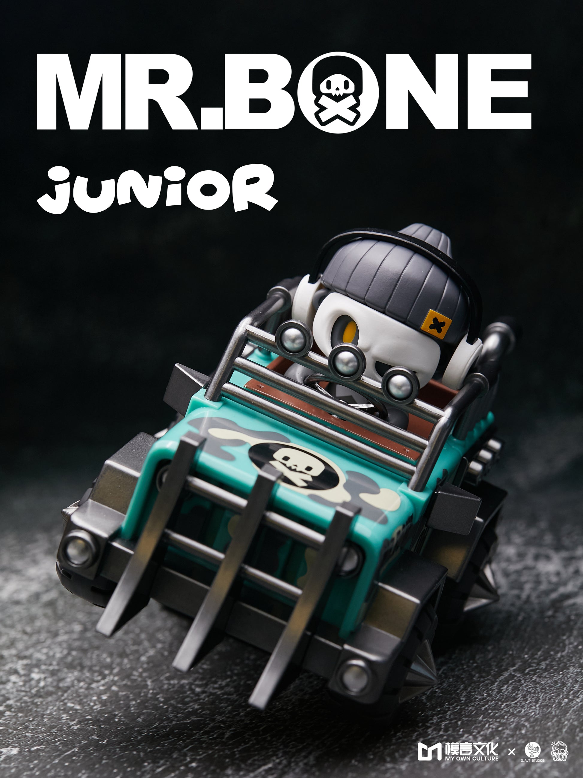 MR.BONE JR Vehicle - Crazy Jeep